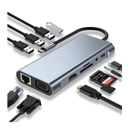 TYPE C 11IN1 CONNECTER HUB