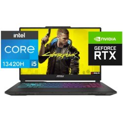 MSI Cyborg 15 A13UC Black Edition Intel Core i5 13420H RTX 3050 16GB Ram ( 02 year Authorized Warranty )