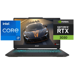 MSI Cyborg 15 A13UDX Black Edition Intel Core i7 13620H 6GB RTX 3050 16GB Ram ( 02 year Authorized Warranty )